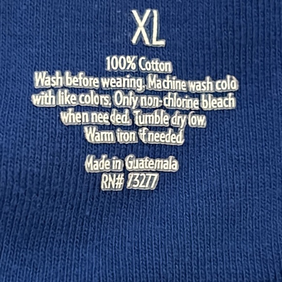 Croft & Barrow Royal Blue  XL/XXL Top - Picture 5 of 7